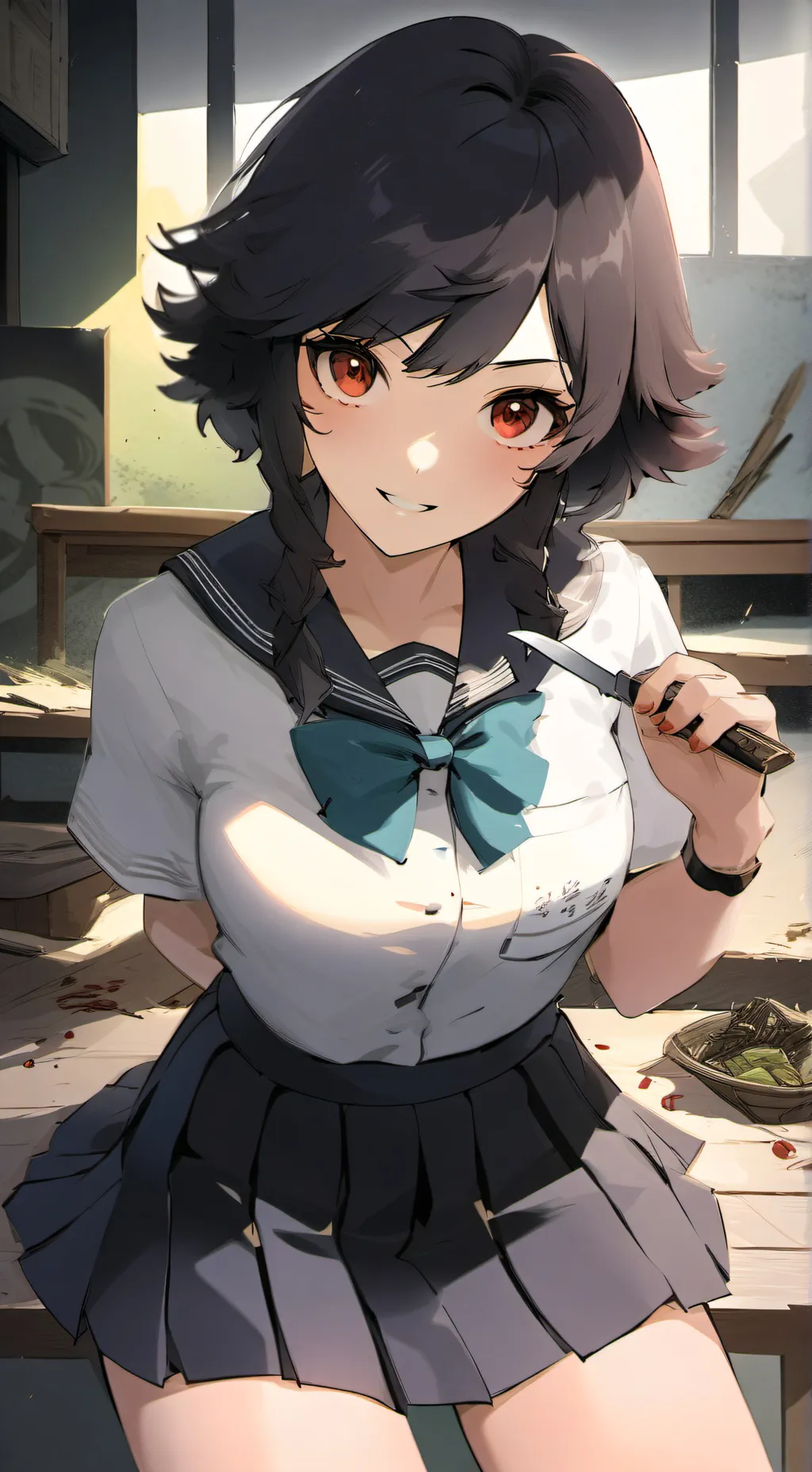 ai character: Yandere  background