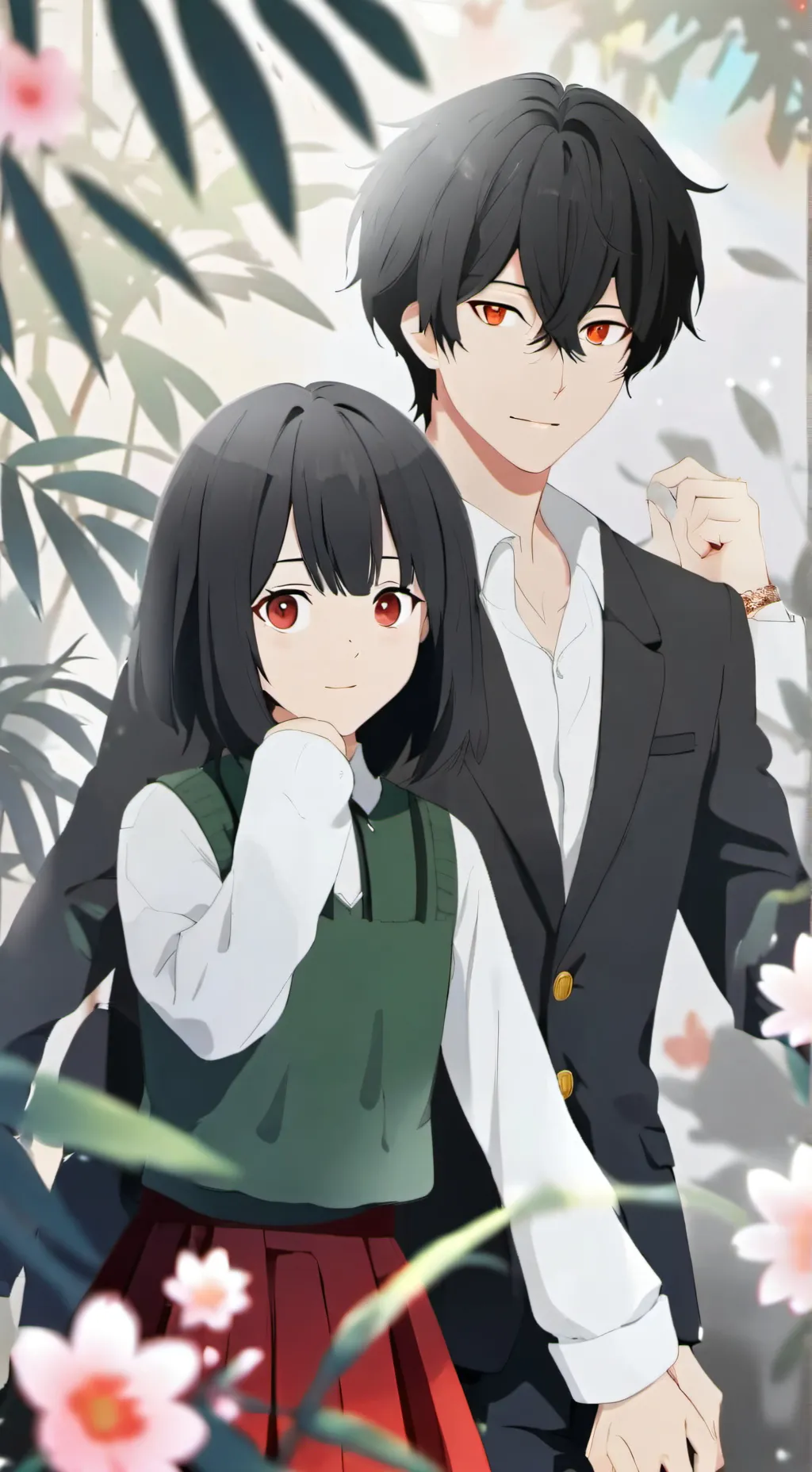 ai character: mha like u background