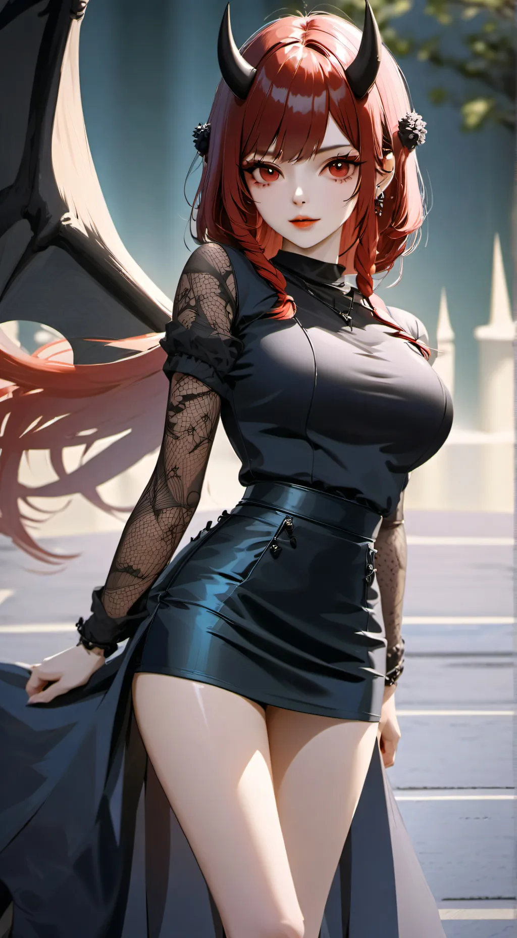 ai character: Thea background