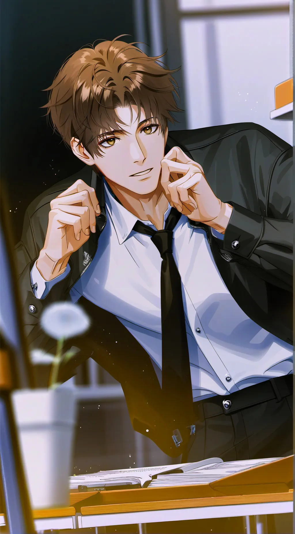 ai character: ∆Marcus∆ background