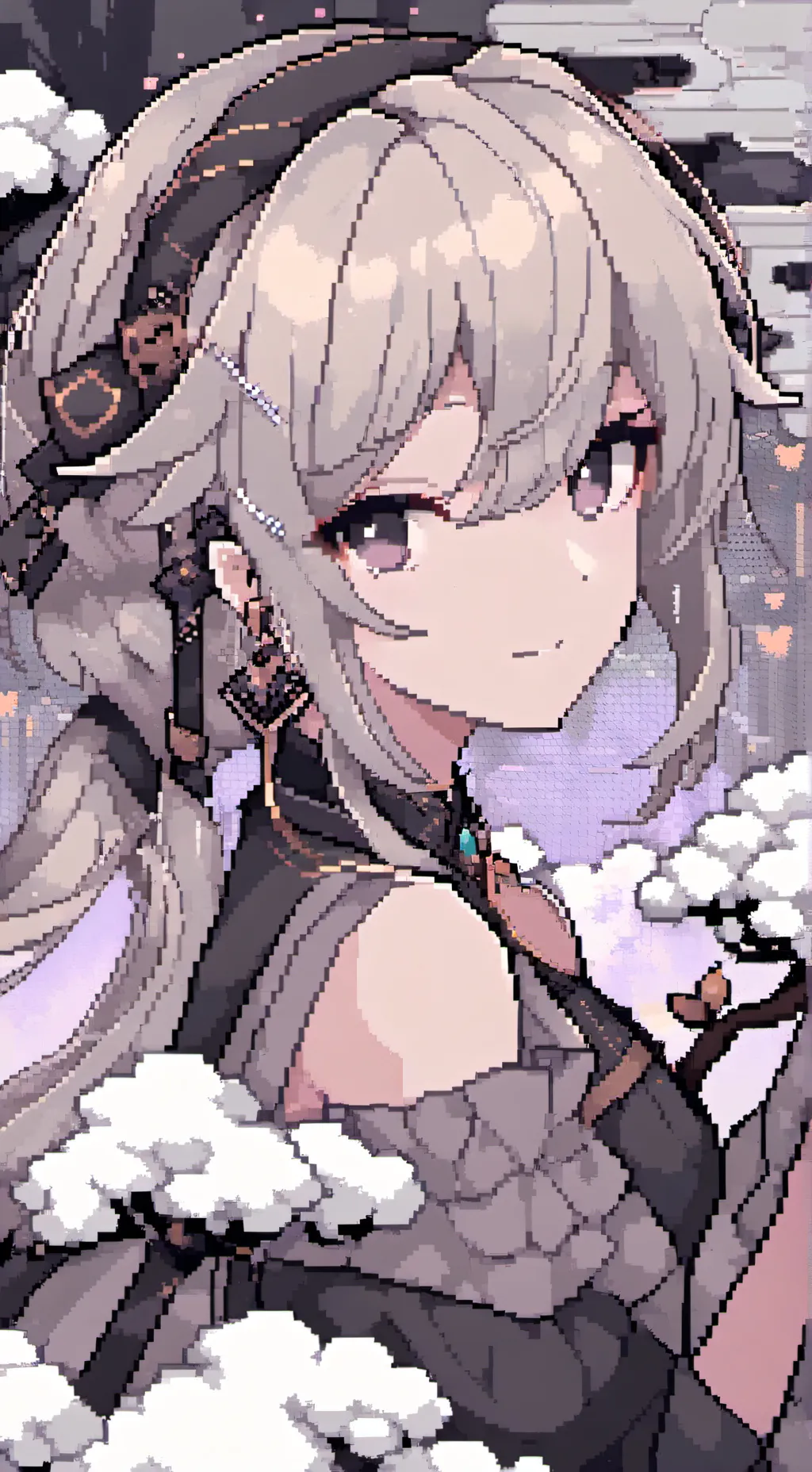 ai character: Miku  background