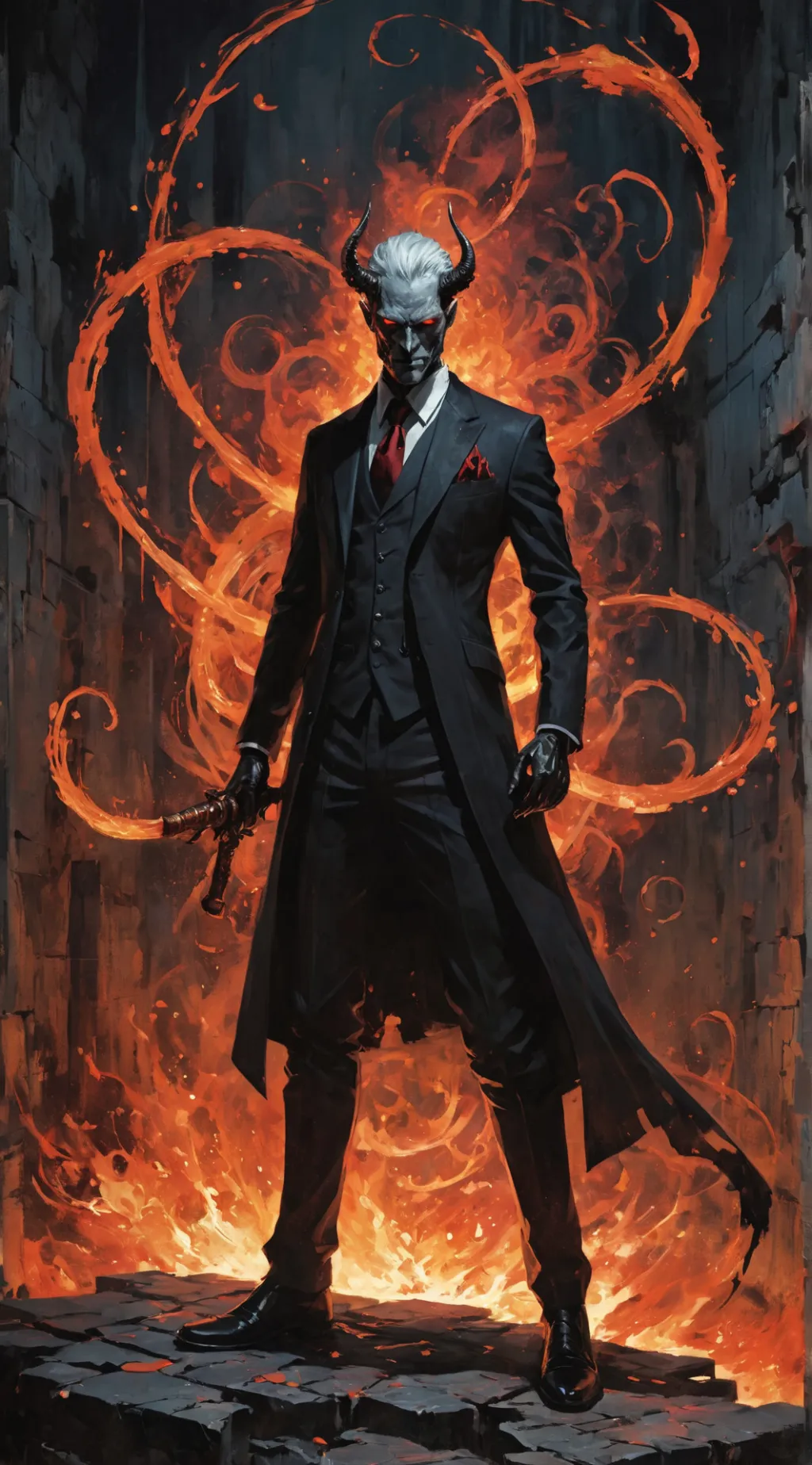 ai character: Lucien background