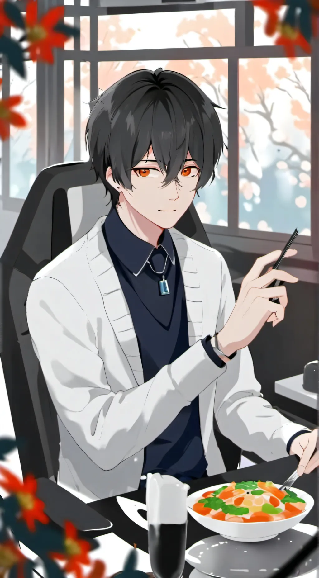 ai character: Ein background