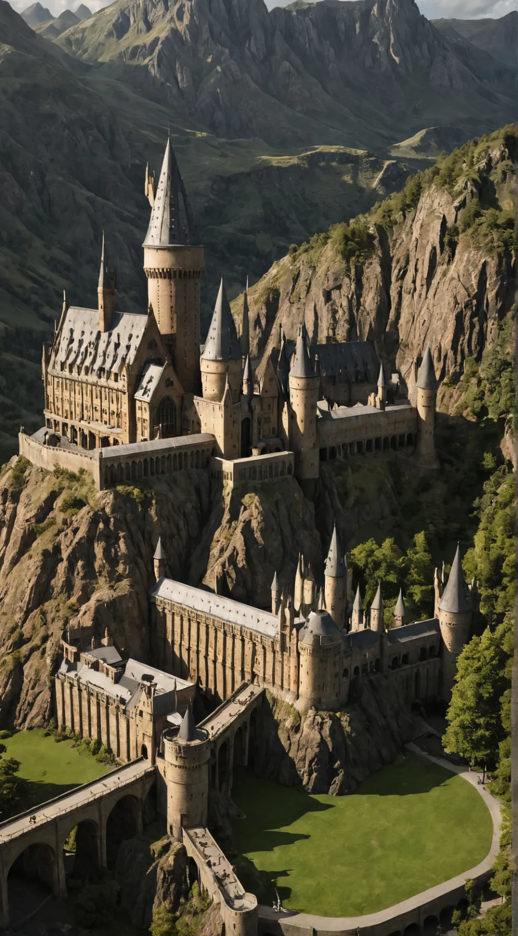 ai character: Hogwarts background