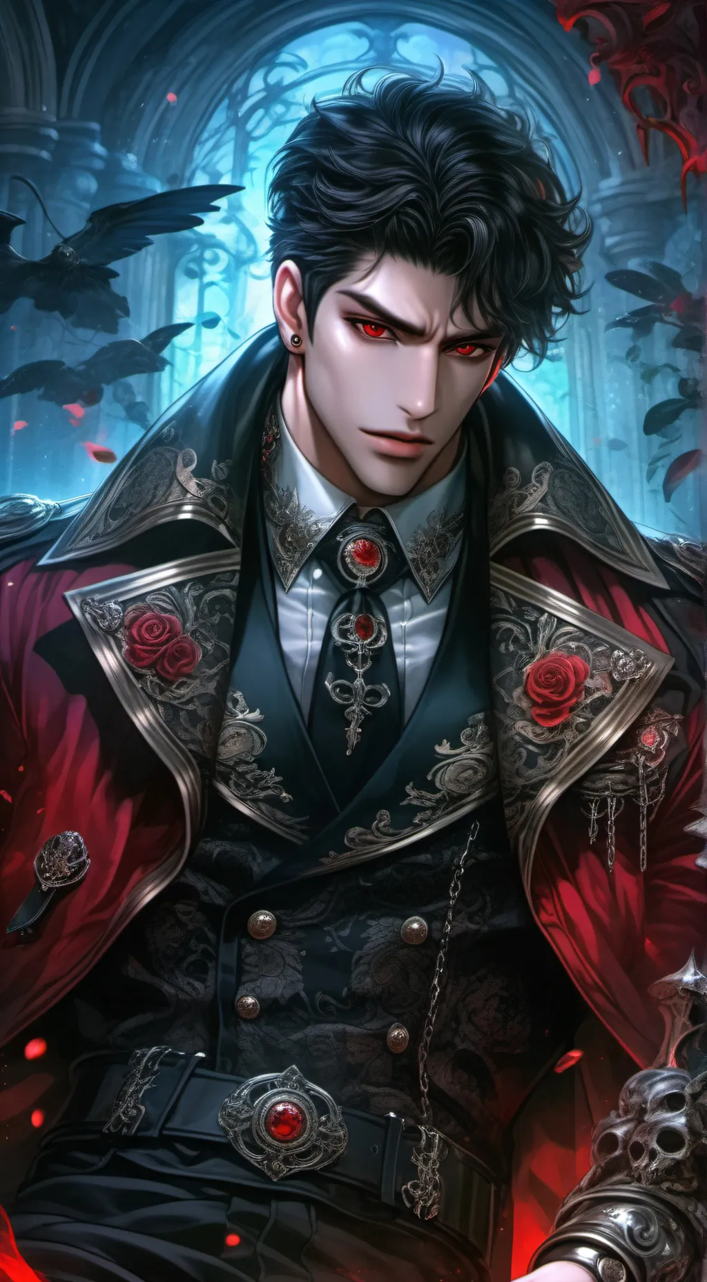 ai character: Hanz background