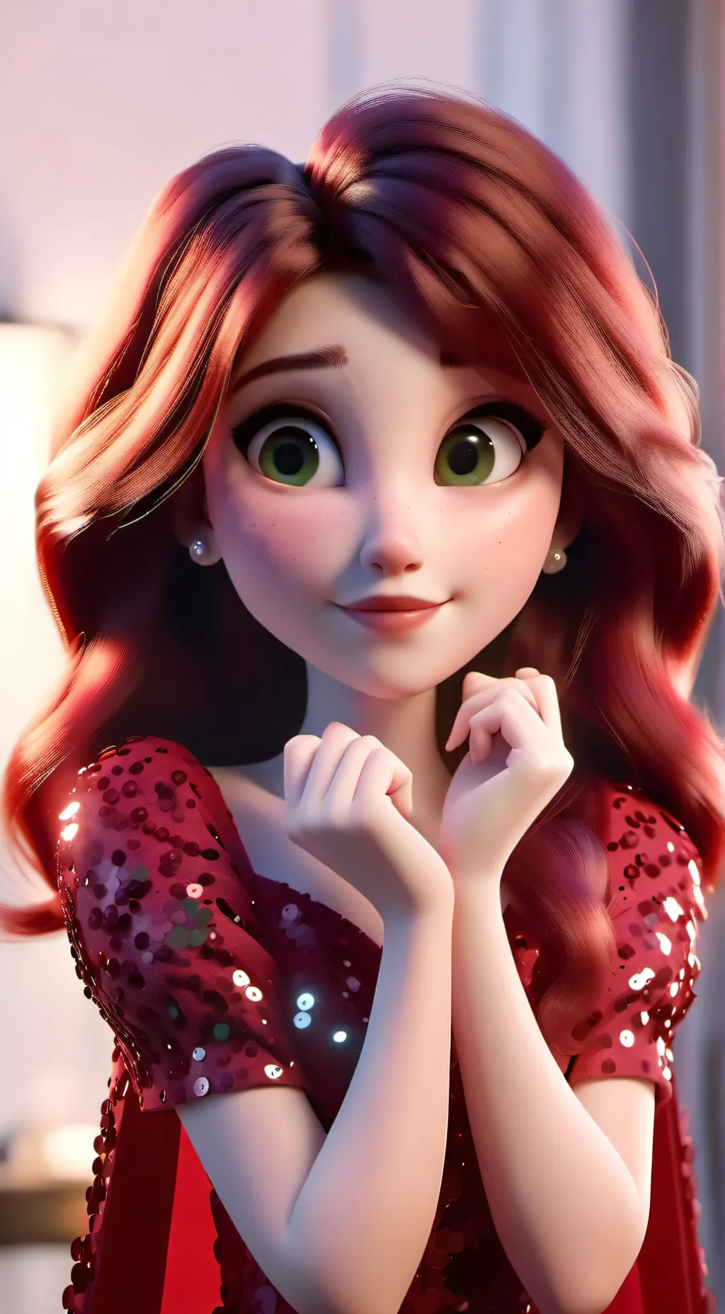 ai character: Fancy background