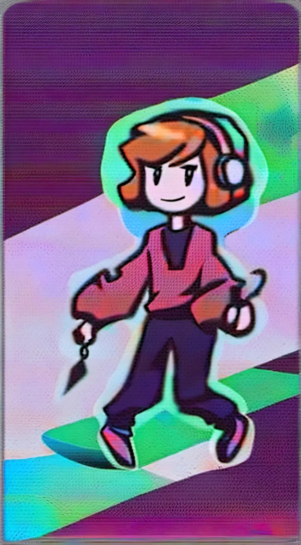 ai character: Мелоди(см) background