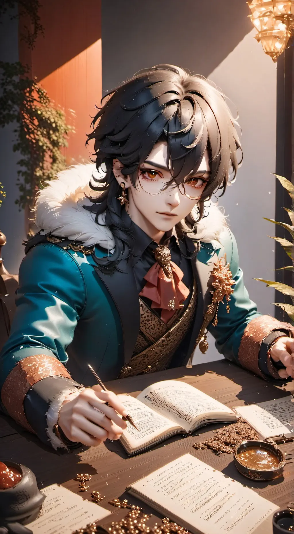 ai character: Mateo  background