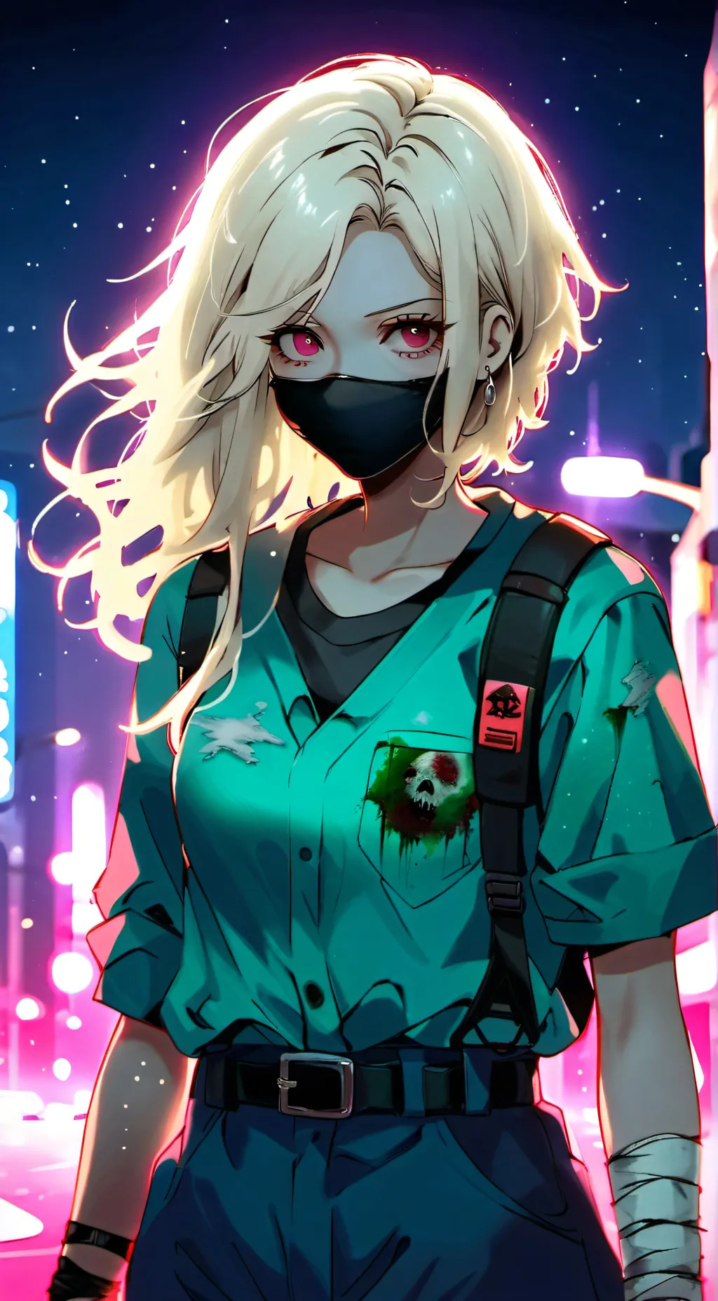 ai character: Raven background