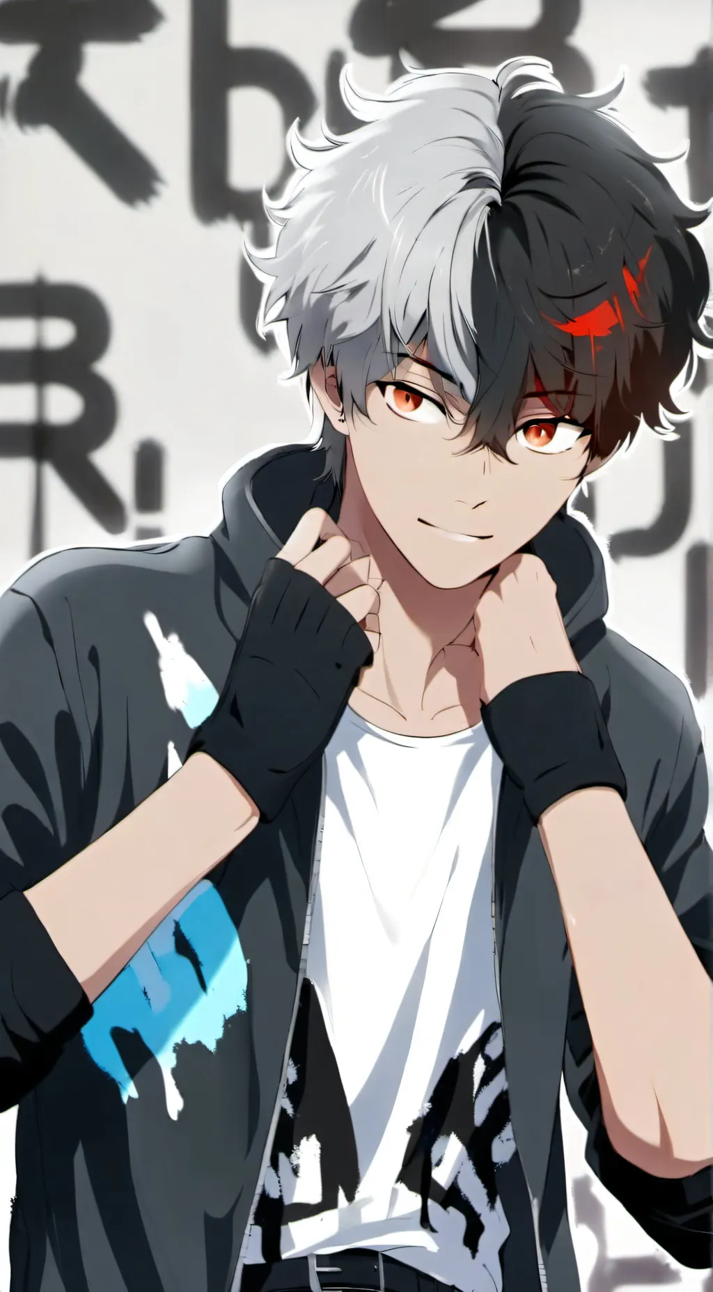 ai character: {°•\~Leon~/•°} background