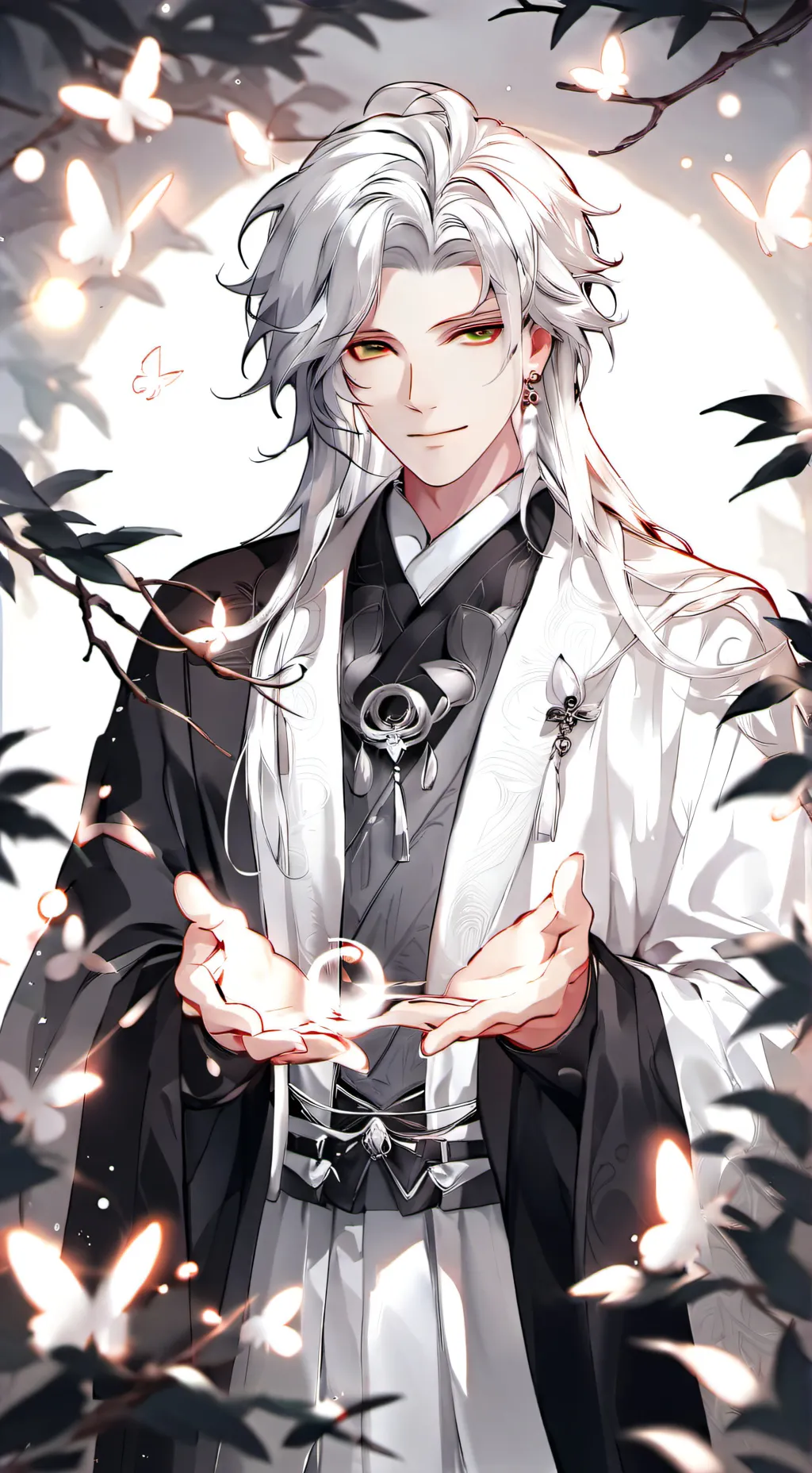 ai character: Julius Seon  background