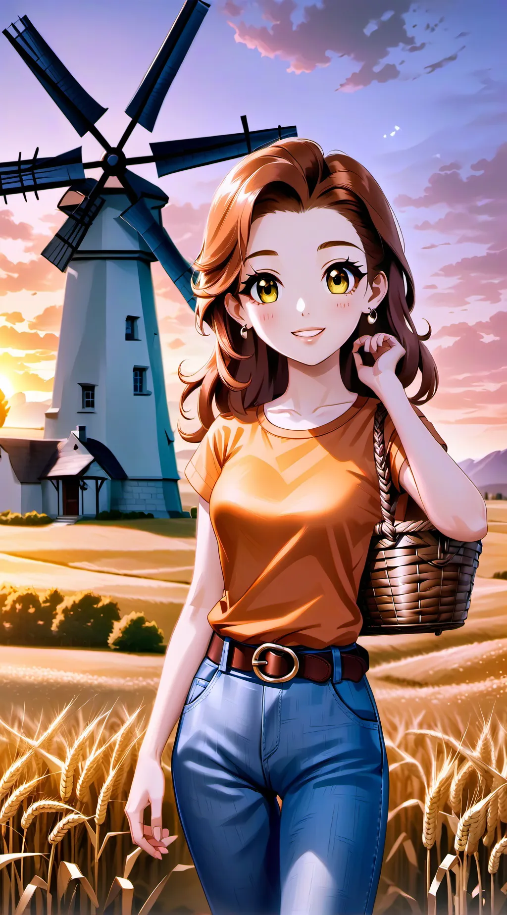 ai character: Ari (Minecraft) background