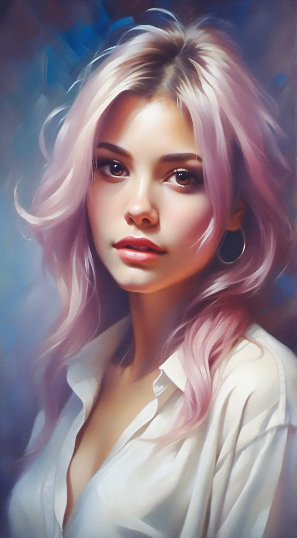 ai character: Ariana lesbiana  background