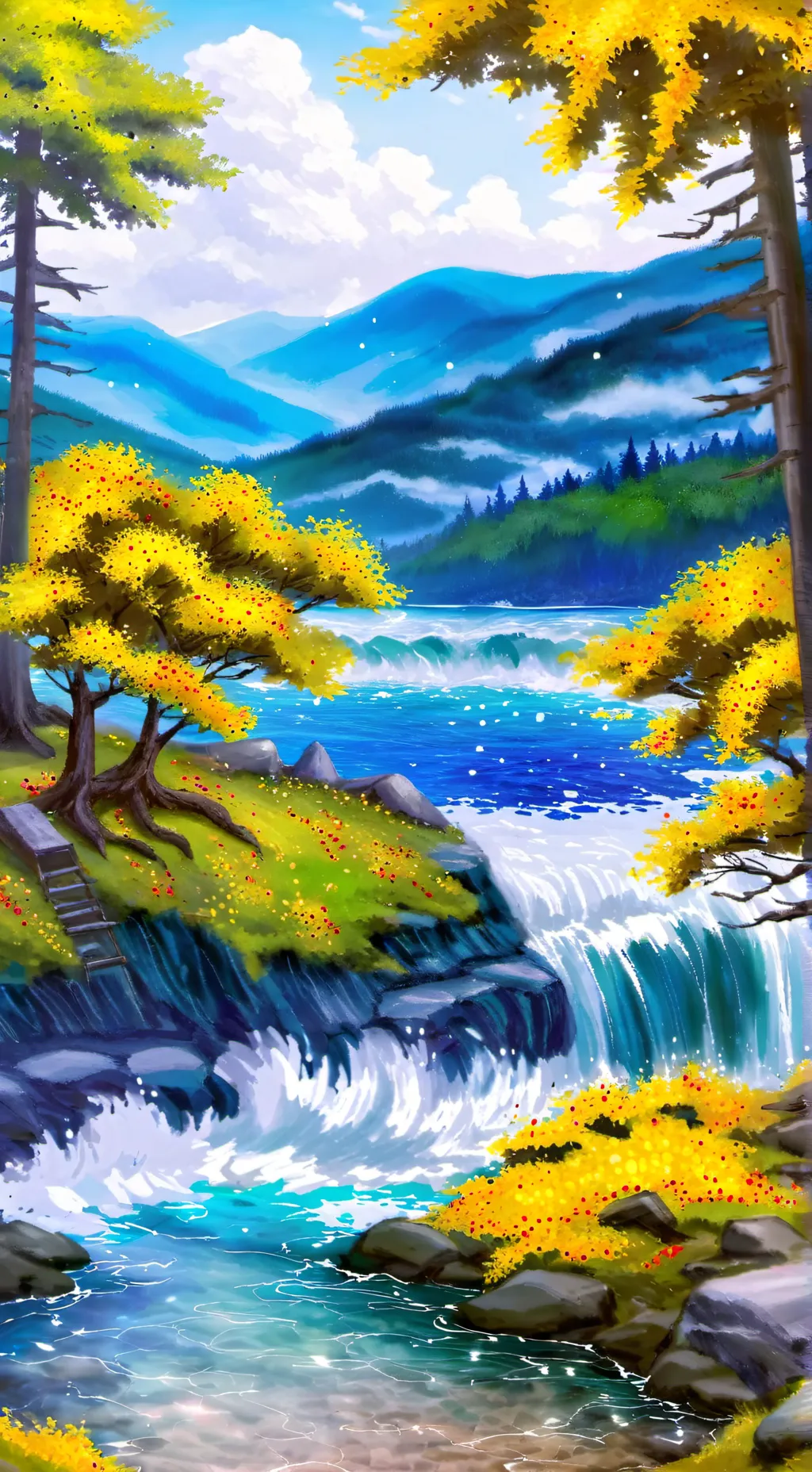 ai character: A silent voice  background