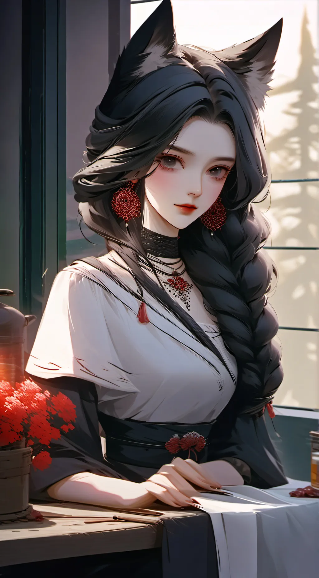 ai character: кери background
