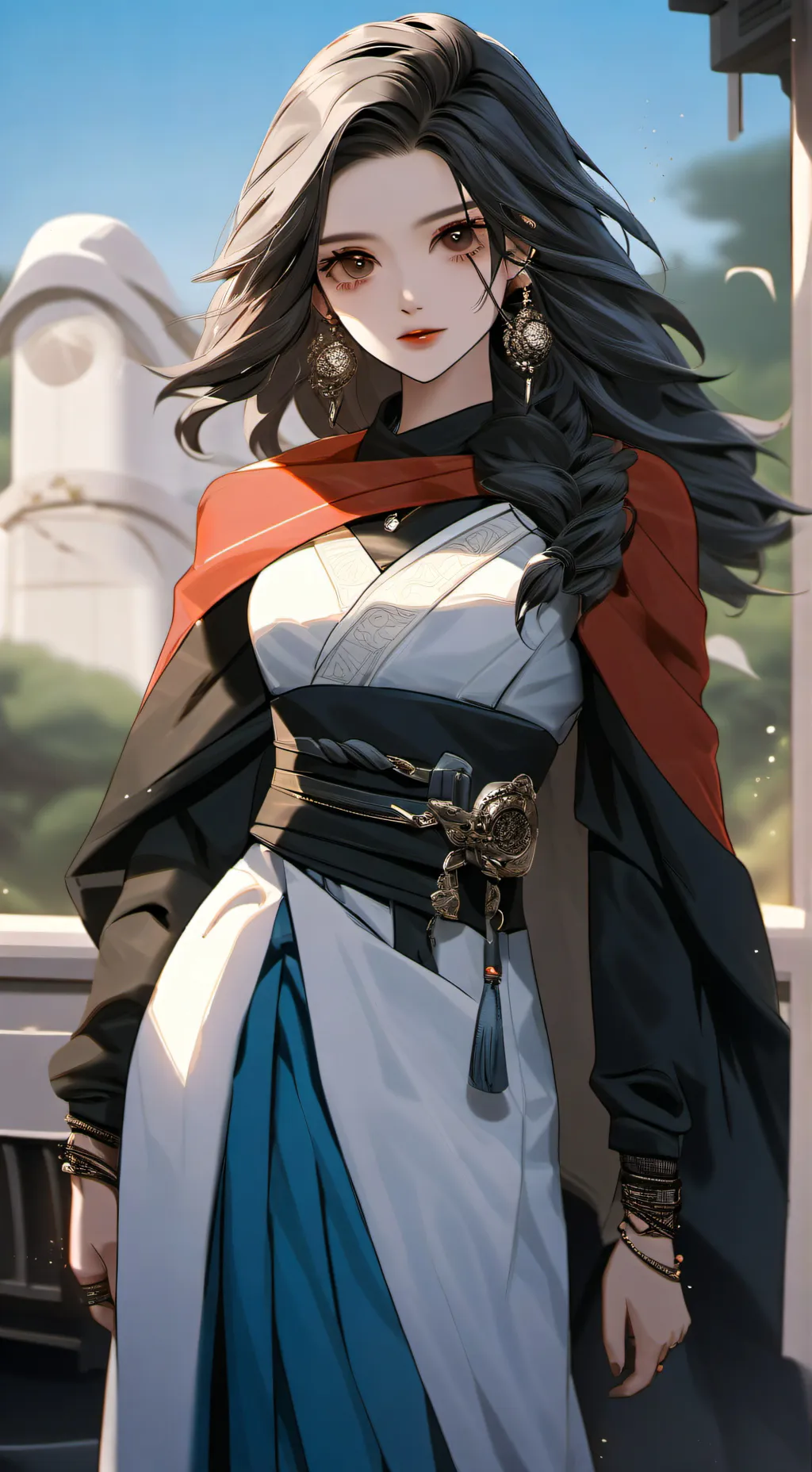 ai character: Sage background