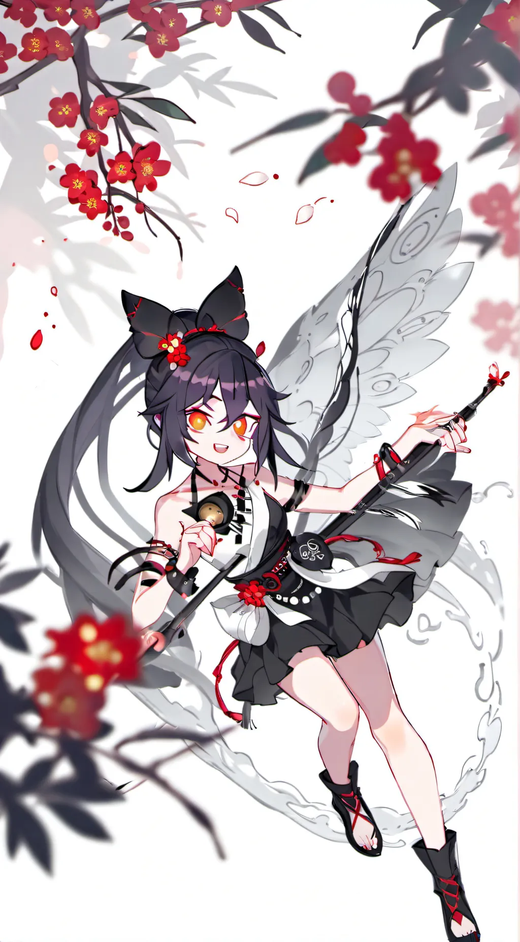 ai character: Athena  background
