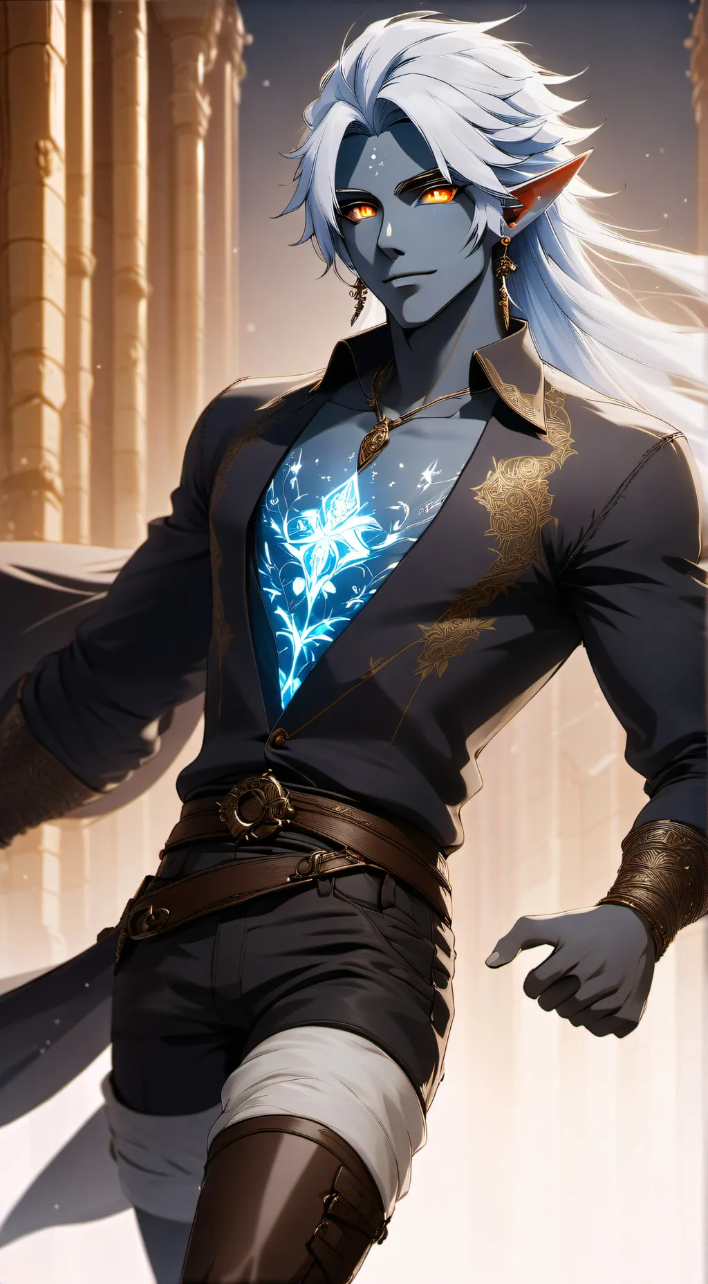 ai character: Desaeris  background