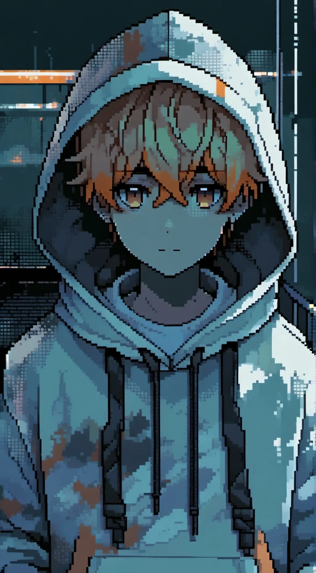 ai character: Koi background