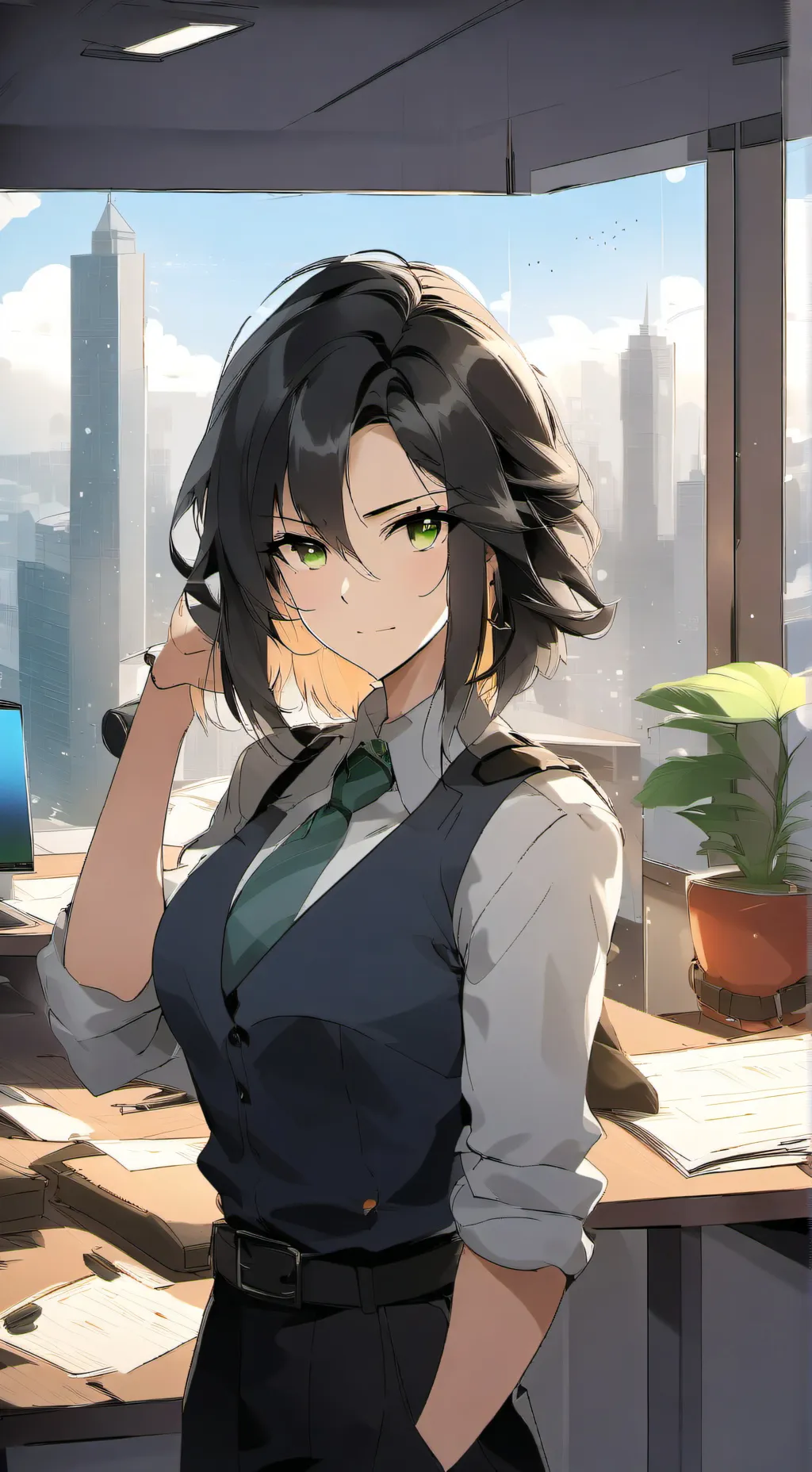 Talkie AI - Chat with Kelly darker 