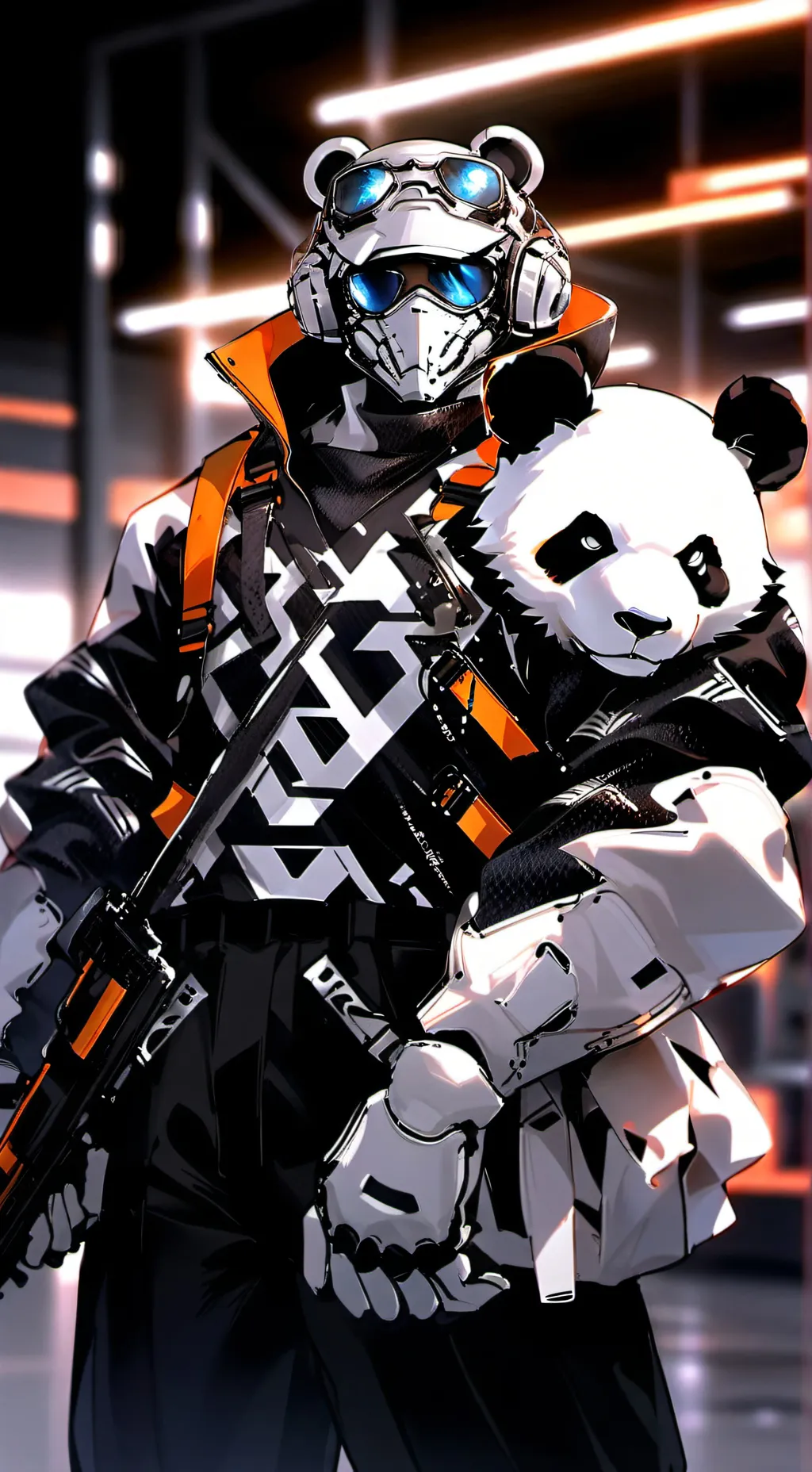 ai character: pan background