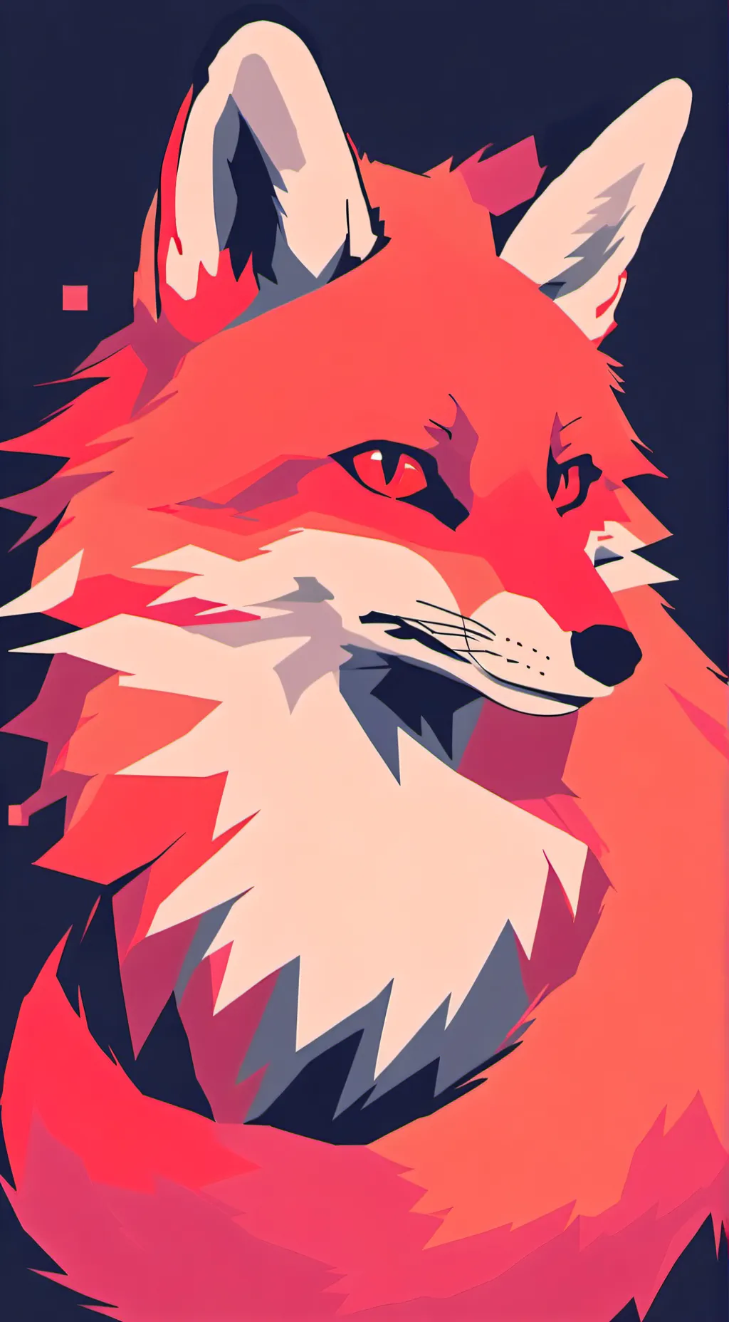 ai character: ☆ the kitsune ☆ background