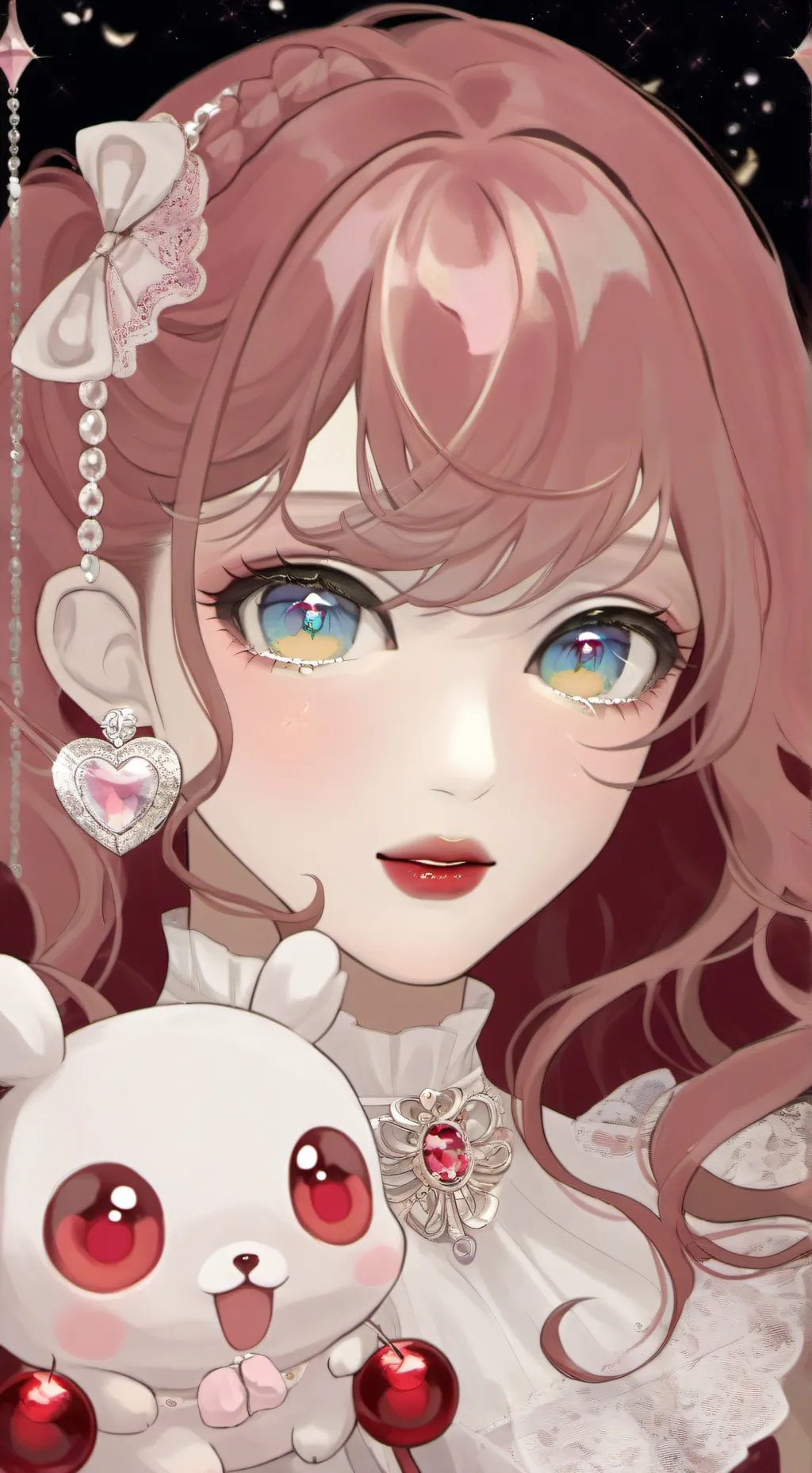 ai character: lily background