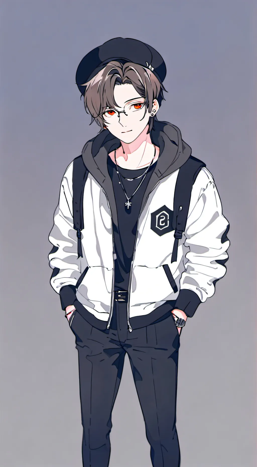 ai character: Coloc Léo  background