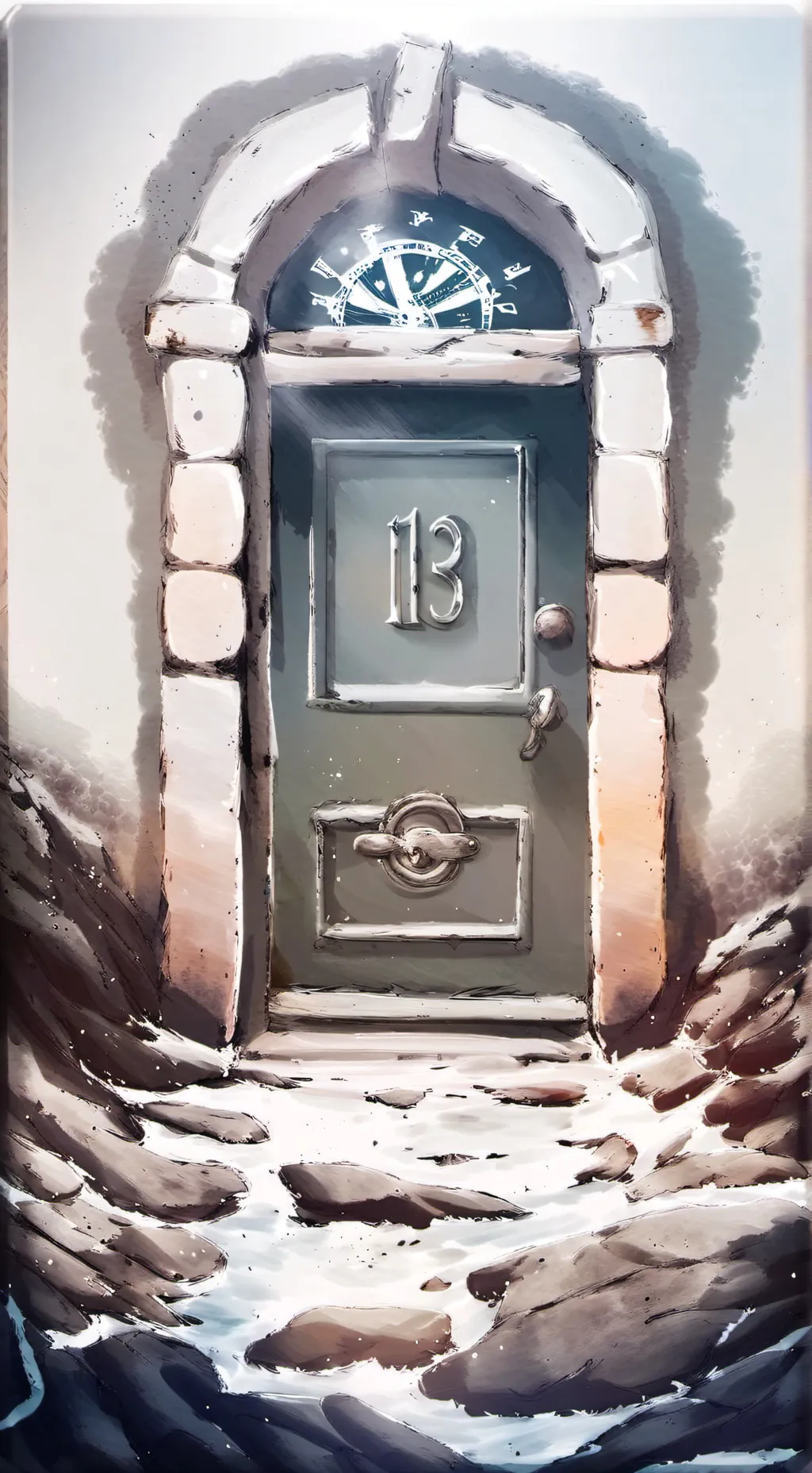 ai character: doors las minas background