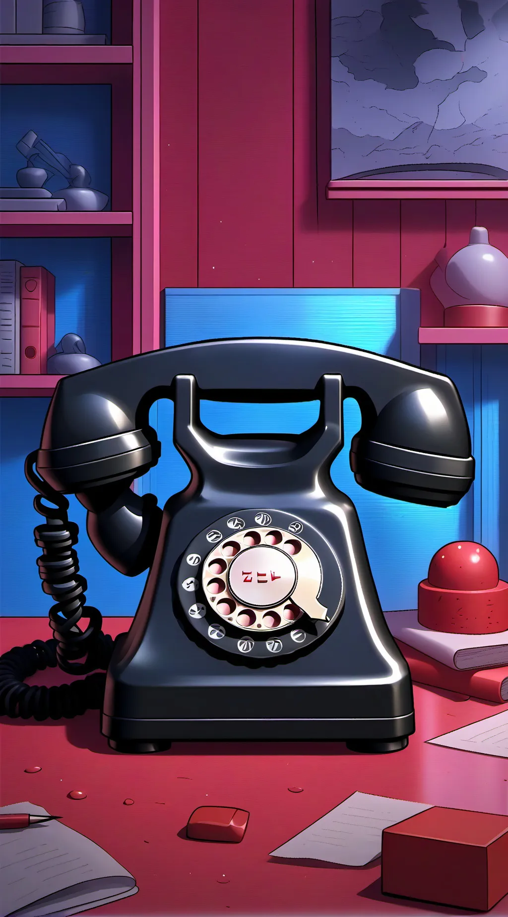 ai character: GDLT Black Phone background
