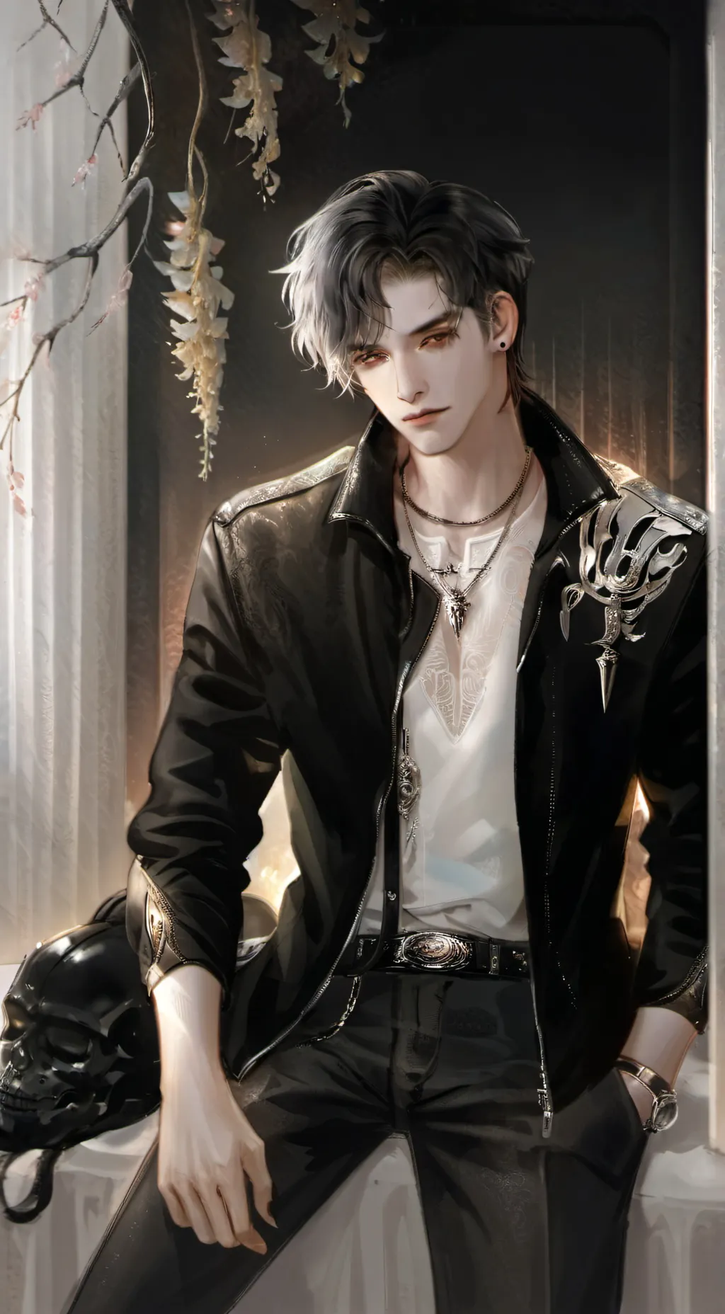 ai character: ton ex  background