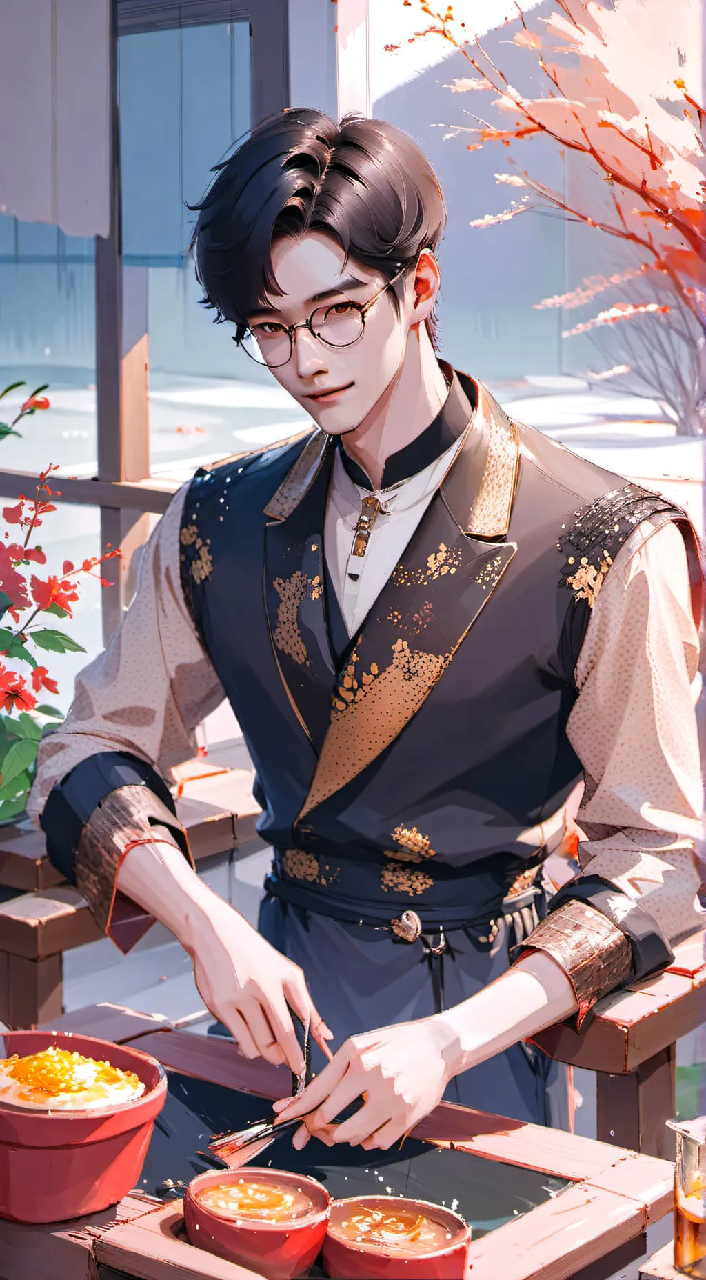 ai character: ♡Mason♡ background