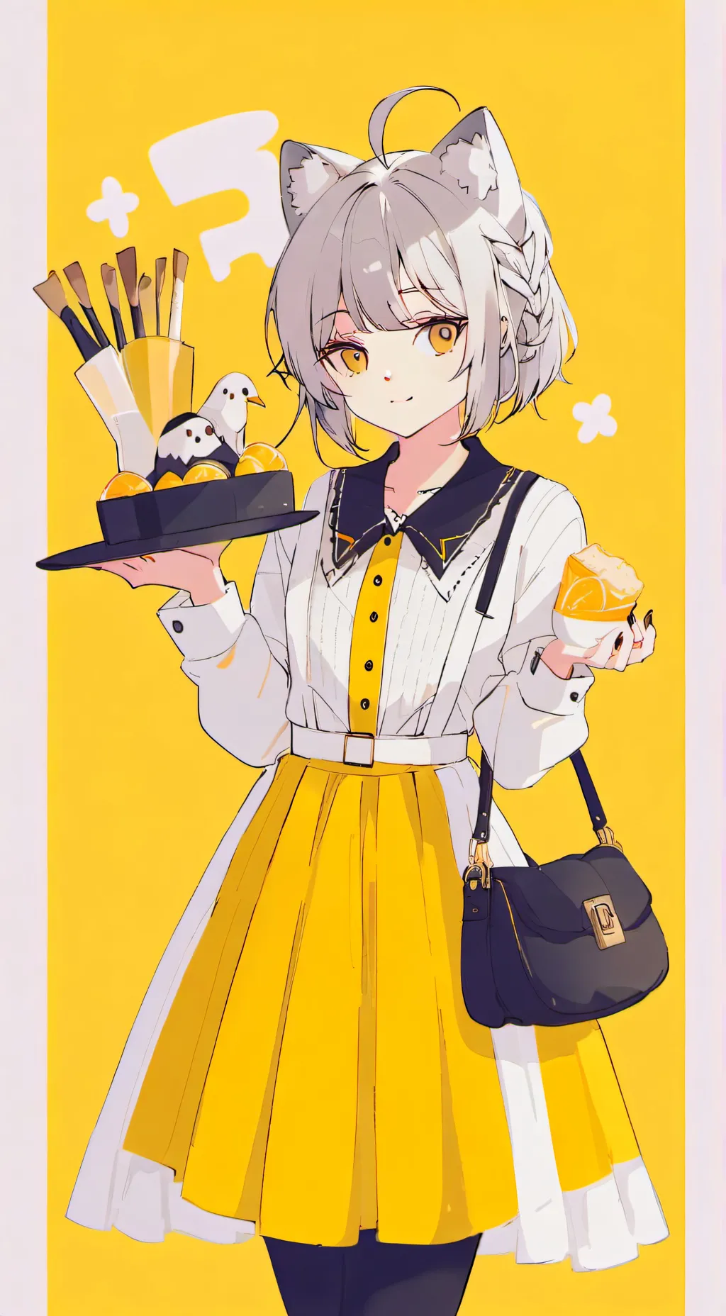ai character: Luna background