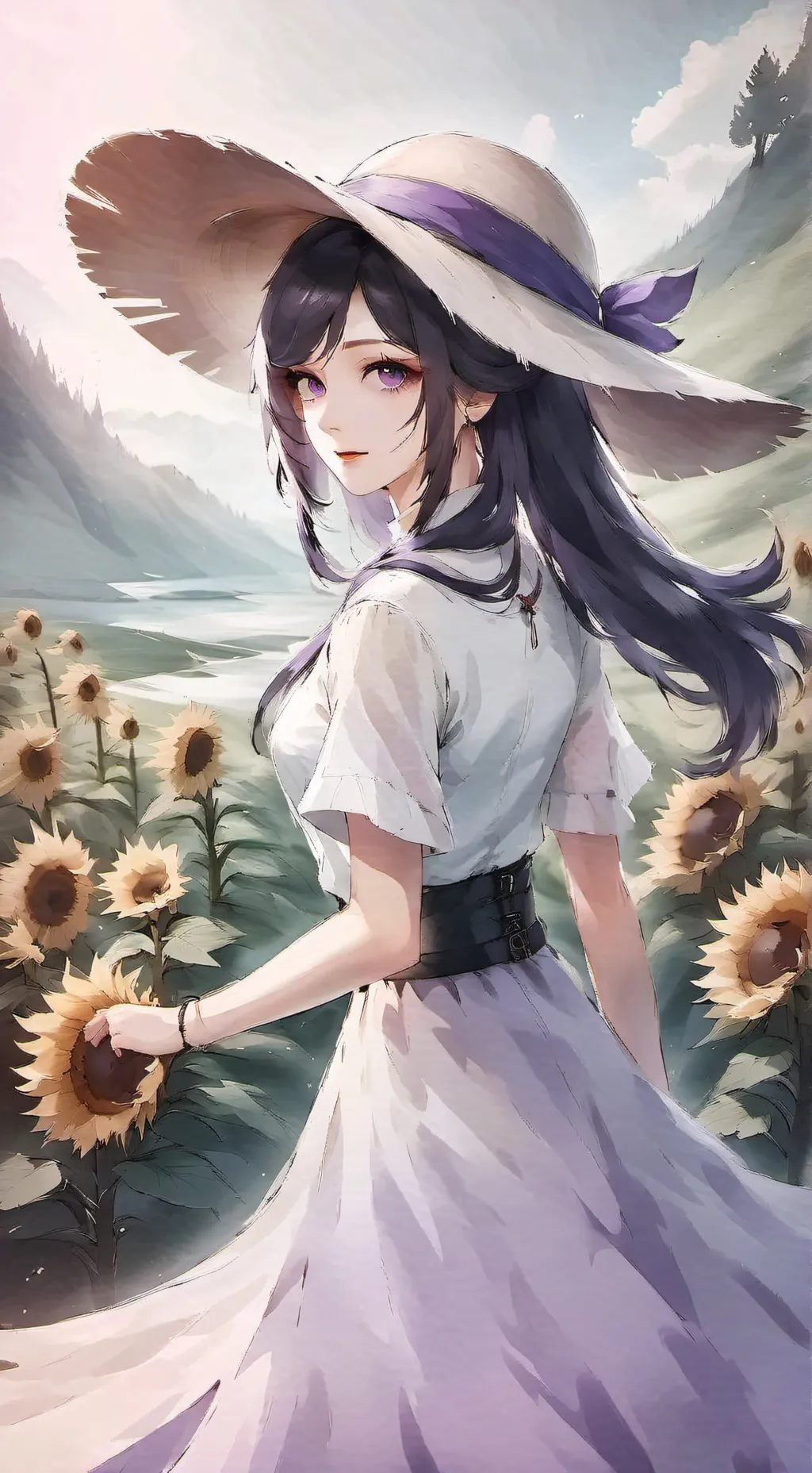 ai character: Melanie background