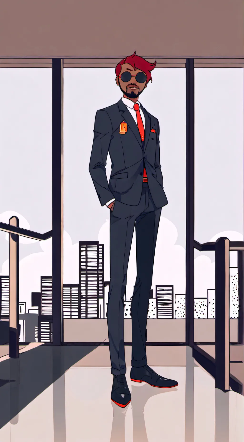 ai character: C00lk1d And bluudu background
