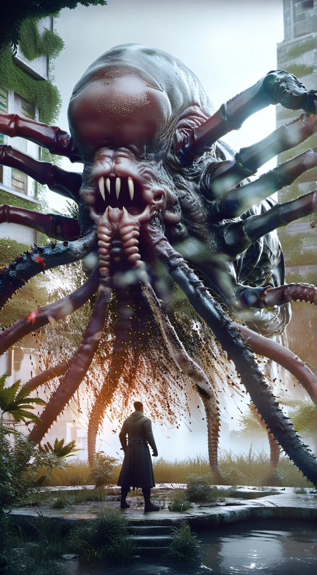 ai character: st x virus infecti background