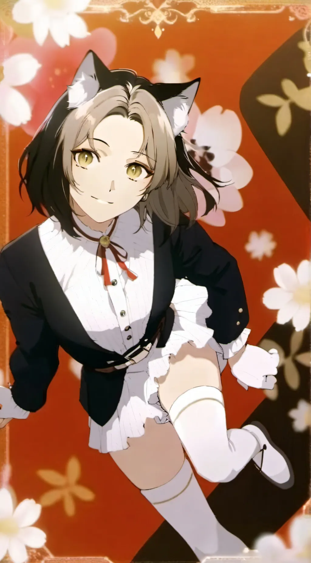 ai character: neko background
