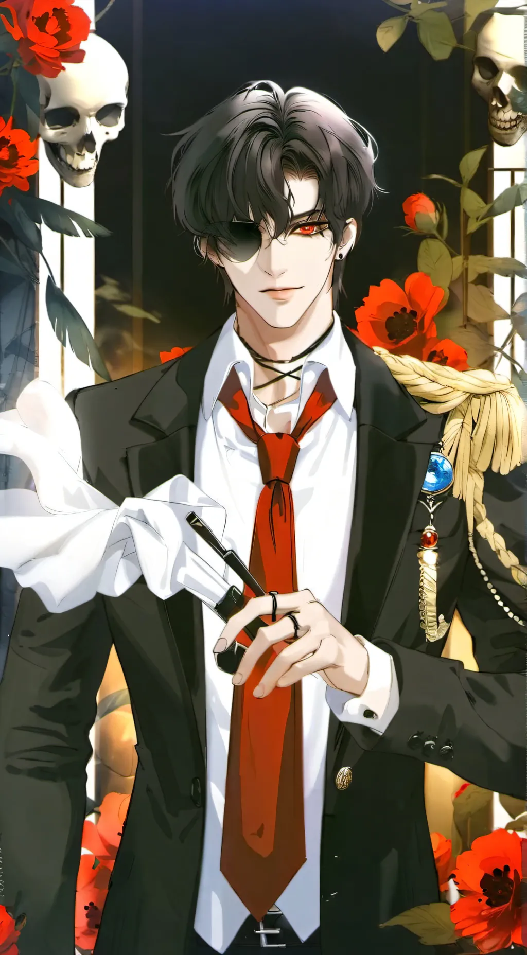 ai character: Oliver background