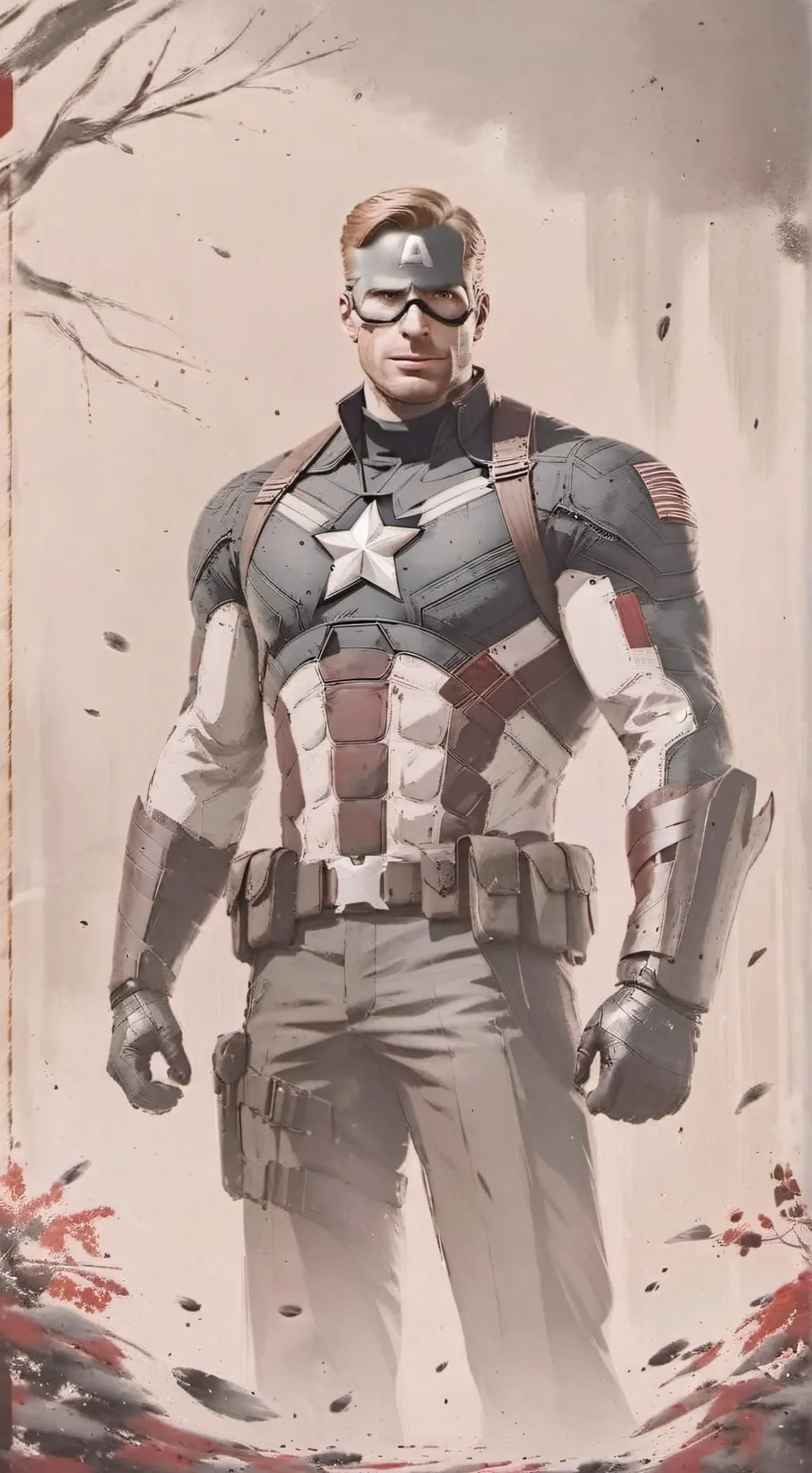 ai character: Steve  and Y/N background