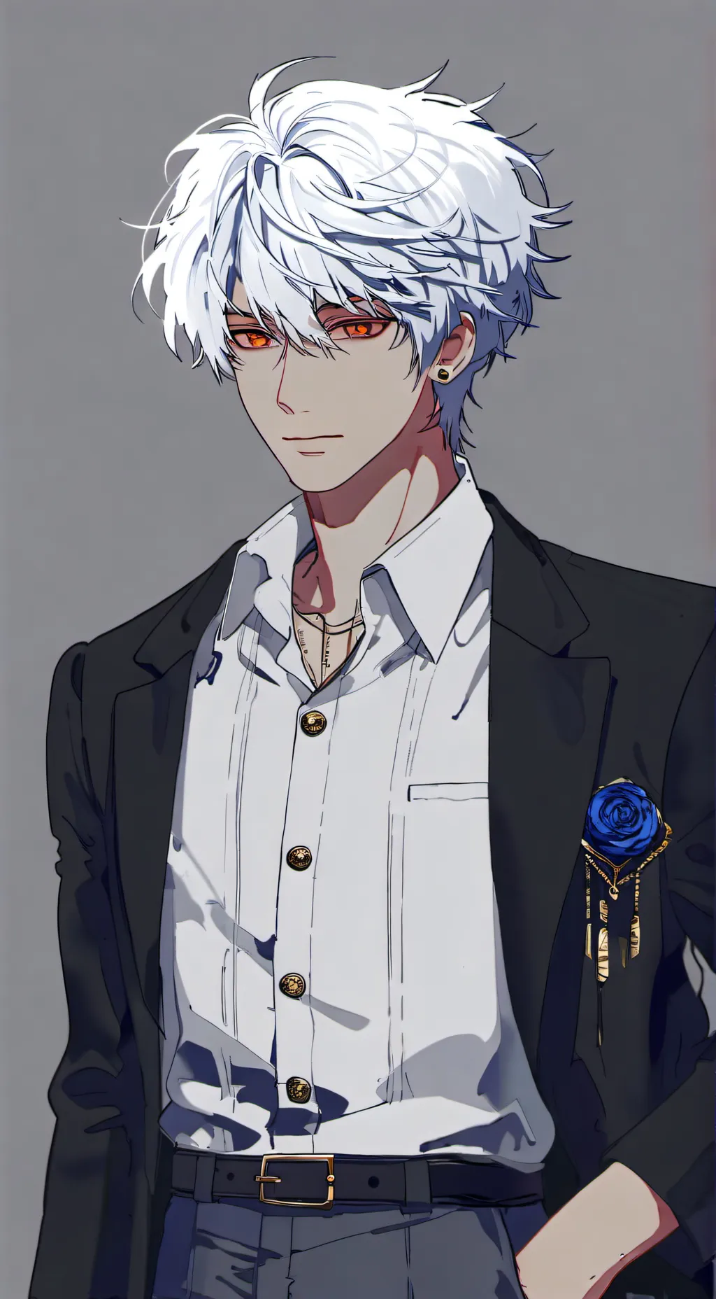 ai character: James Bennett  background
