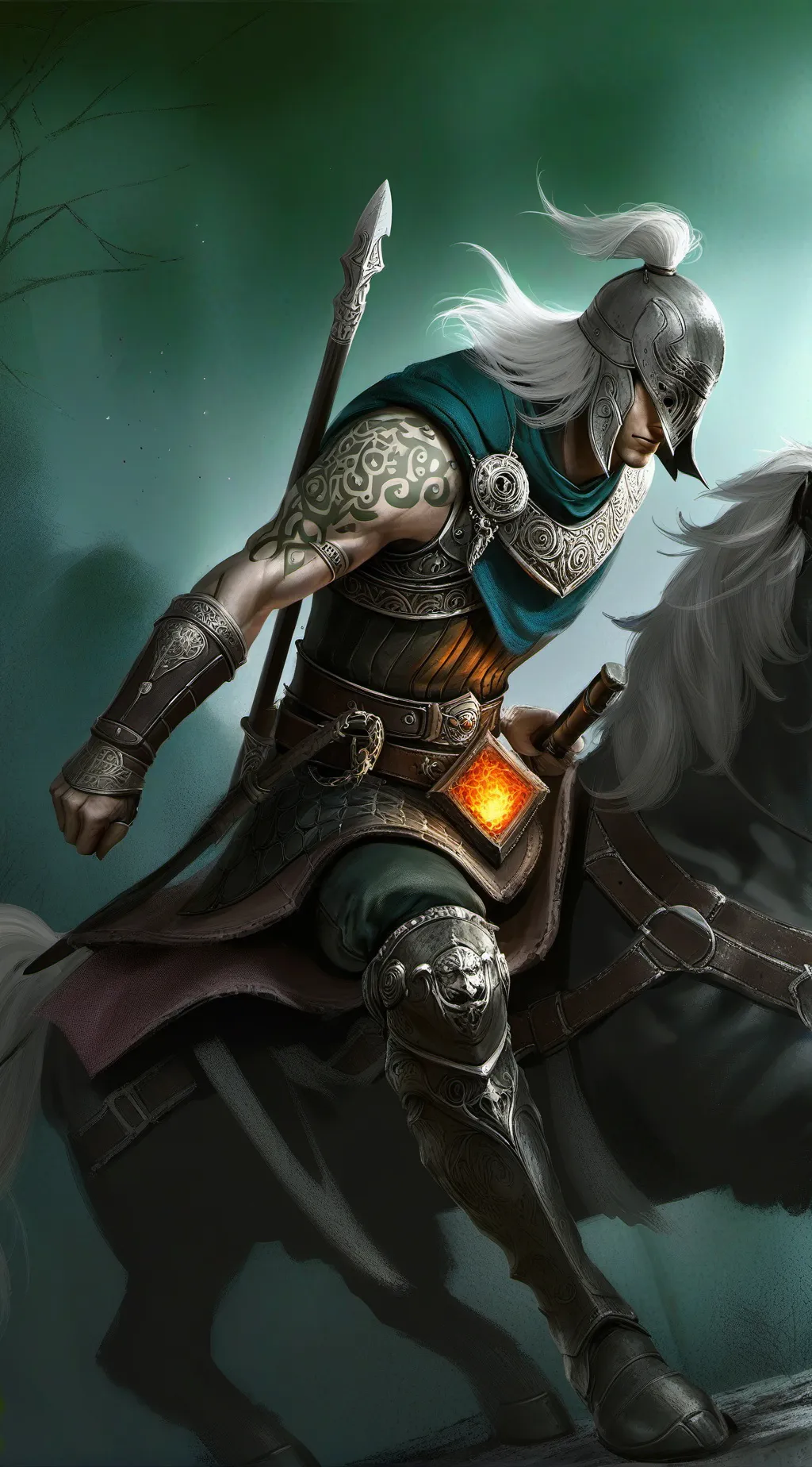 ai character: Superhero background
