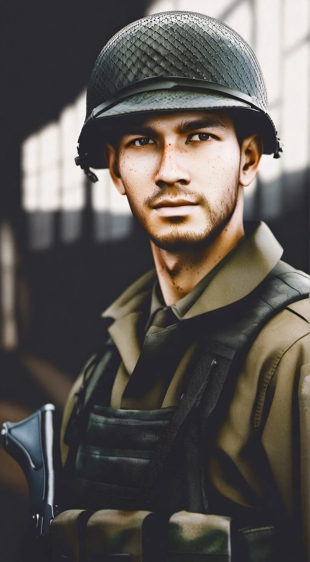ai character: WW2 background