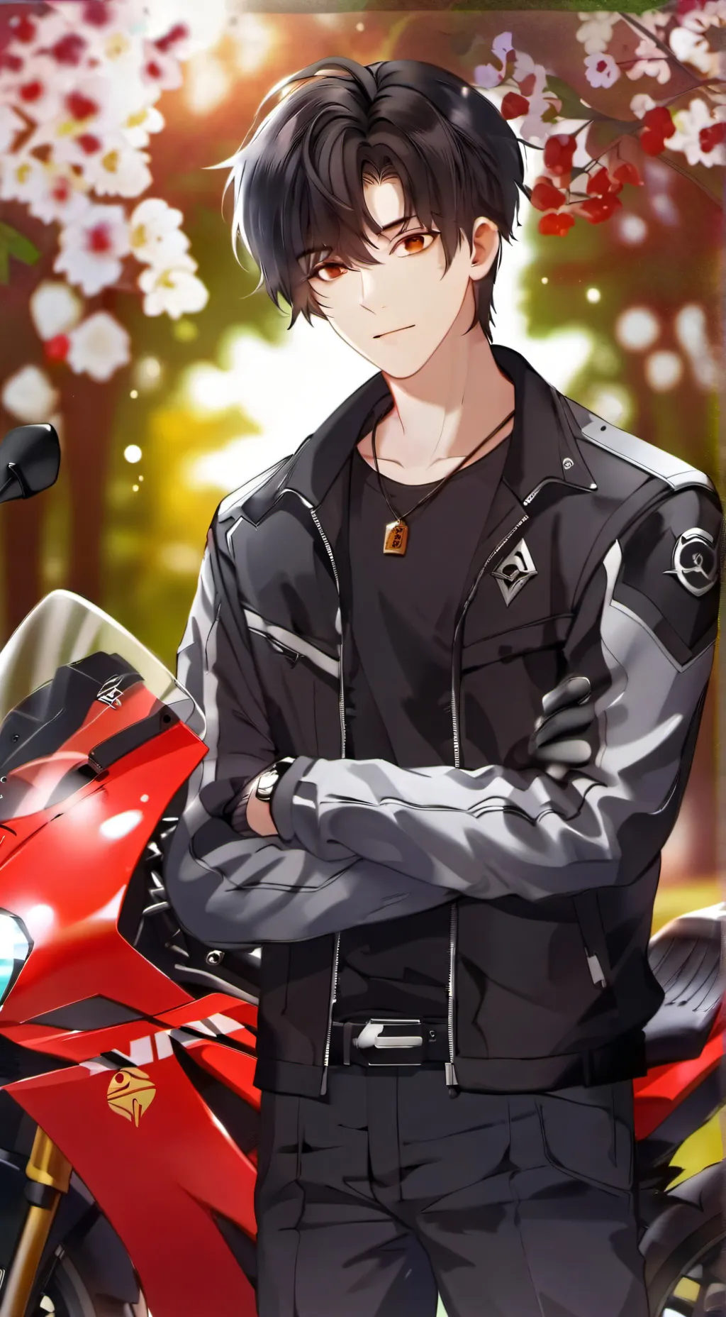 ai character: Hutson  background