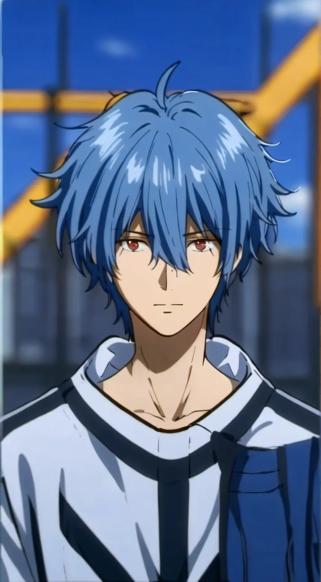 ai character: Léo  background