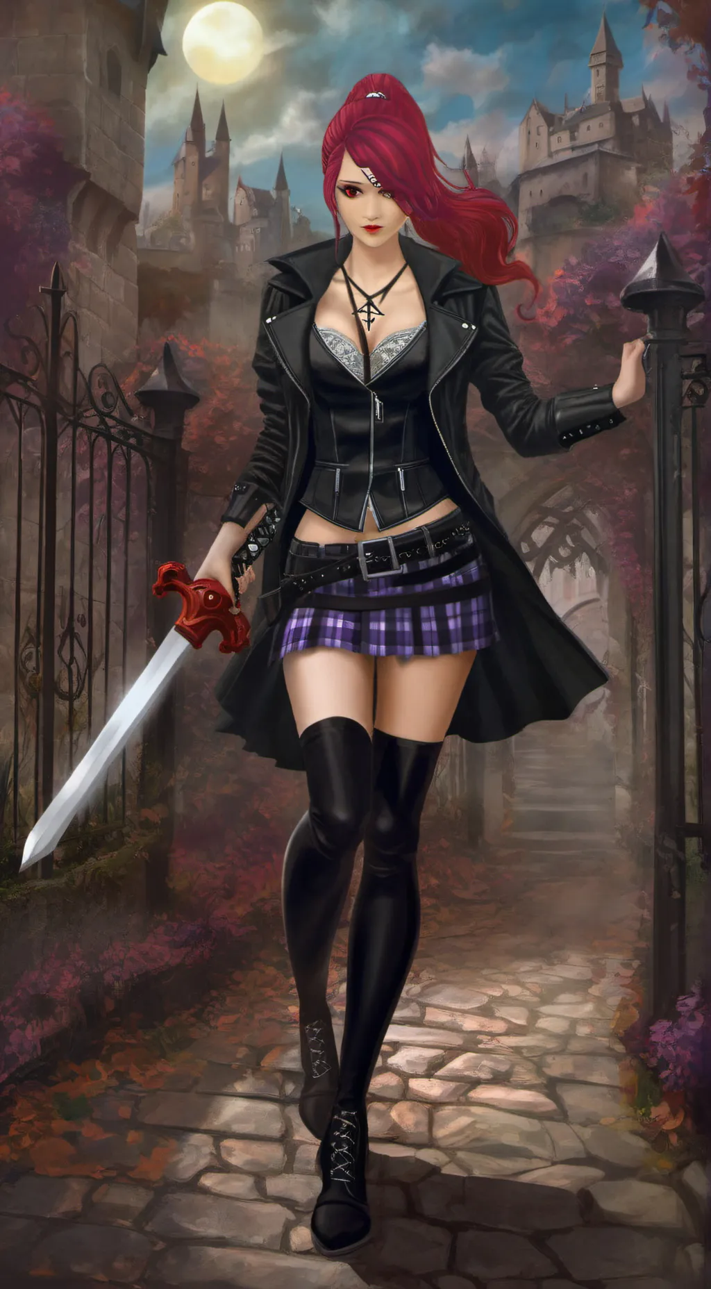 ai character: Zinnastine background