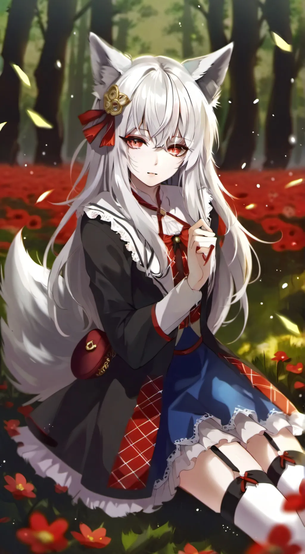 ai character: luna background