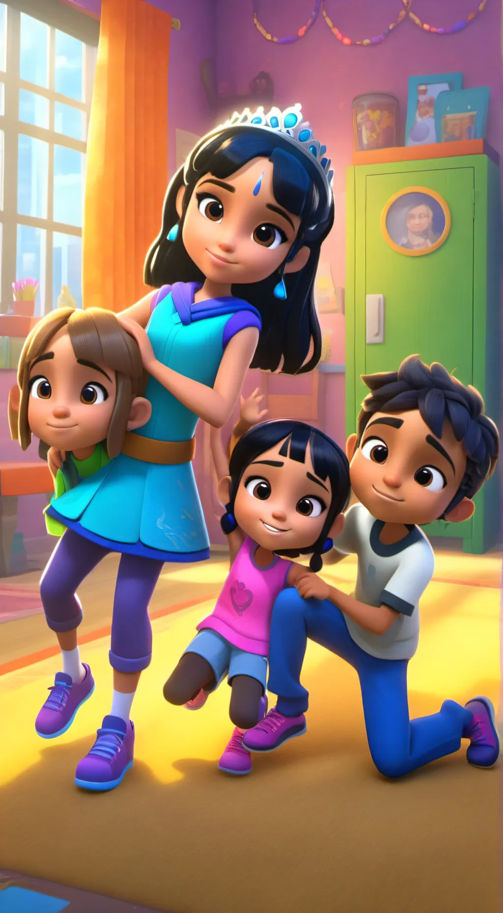 ai character: Tara ￼￼ background
