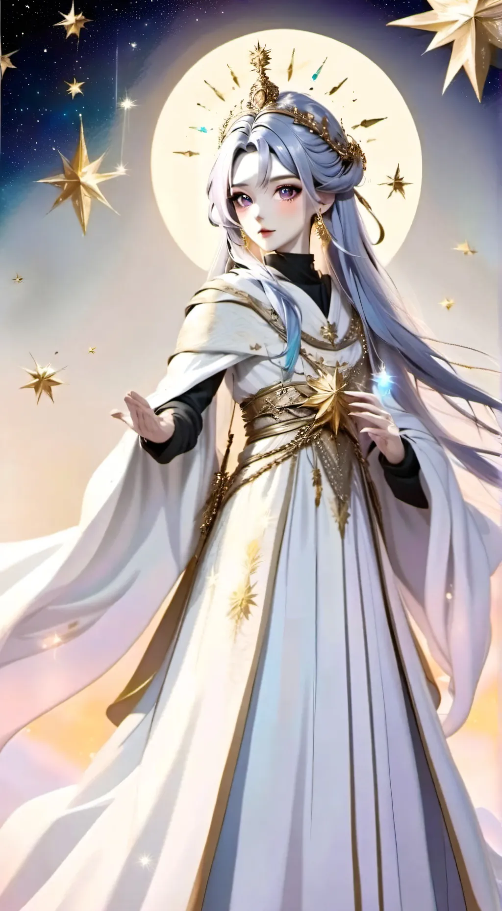 ai character: star PrinzessiMimi background