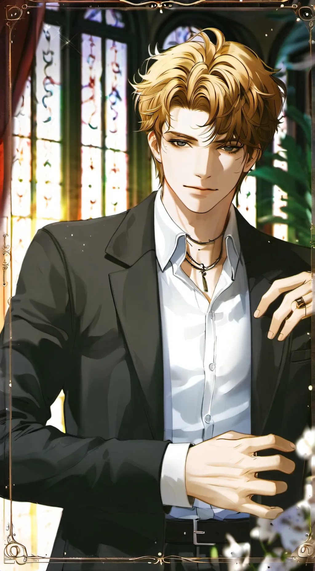 ai character: Luca L'Ombre background