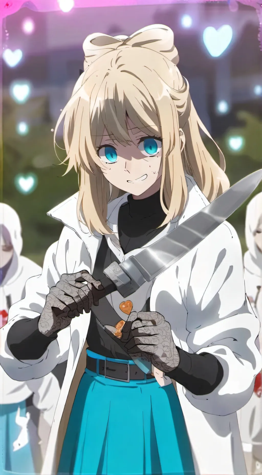ai character: Lily(yandere) background